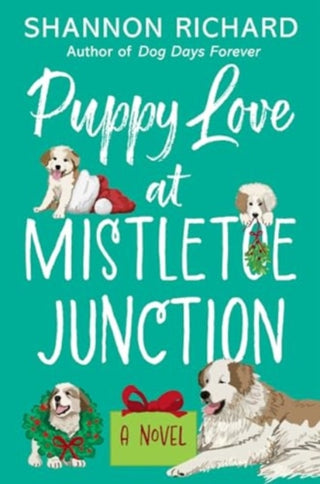Cover image for 9780063235656 - Puppy Love at Mistletoe Junction