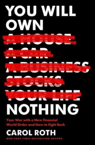Cover image for 9780063304932 - You Will Own Nothing