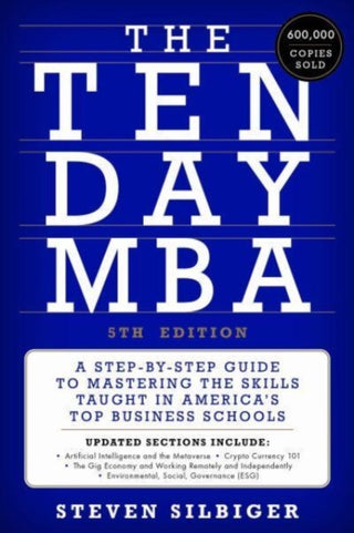 Supplemental image for 9780063307773 - The Ten-Day MBA 5th Ed.