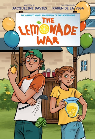 Cover image for 9780063310384 - The Lemonade War Graphic Novel