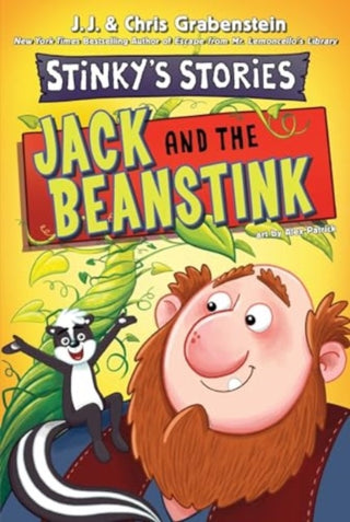 Cover image for 9780063311220 - Stinky's Stories #2: Jack and the Beanstink