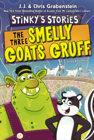 Cover image for 9780063311244 - Stinky's Stories #3: The Three Smelly Goats Gruff