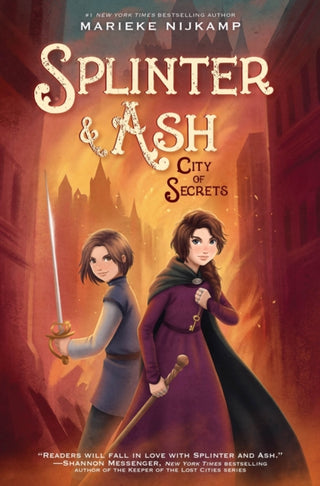 Cover image for 9780063326323 - Splinter & Ash #2: City of Secrets