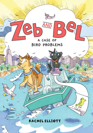 Cover image for 9780063354296 - Zeb and Bel: A Case of Bird Problems