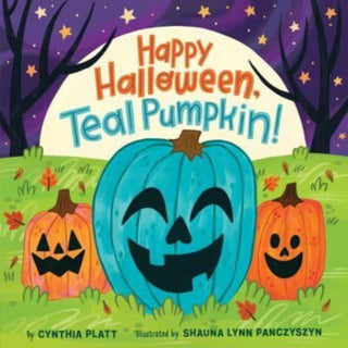 Cover image for 9780063374188 - Happy Halloween, Teal Pumpkin!