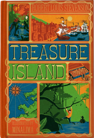 Cover image for 9780063452084 - Treasure Island (MinaLima Edition)