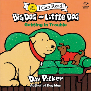 Cover image for 9780063464254 - Big Dog and Little Dog Getting in Trouble