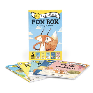 Cover image for 9780063470378 - Fox 5-Book I Can Read Box Set: Fox Box