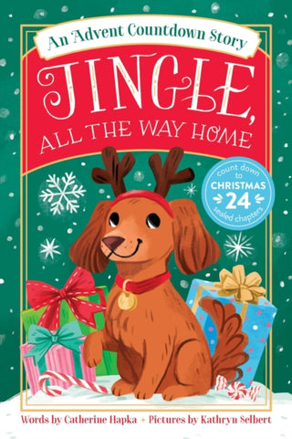 Cover image for 9780063471641 - Jingle, All the Way Home: An Advent Countdown Story
