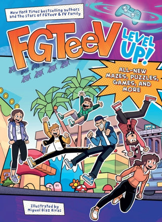Cover image for 9780063498945 - FGTeeV: Level Up!