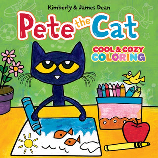 Cover image for 9780063514935 - Pete the Cat: Cool & Cozy Coloring