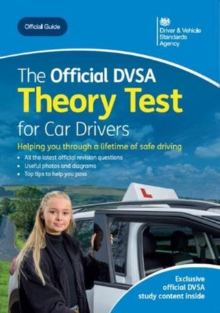 Cover image for 9780115541247 - The Official DVSA Theory Test for Car Drivers 2024