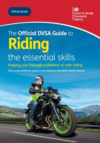Cover image for 9780115541544 - The Official DVSA Guide to Riding the essential Skills 2025