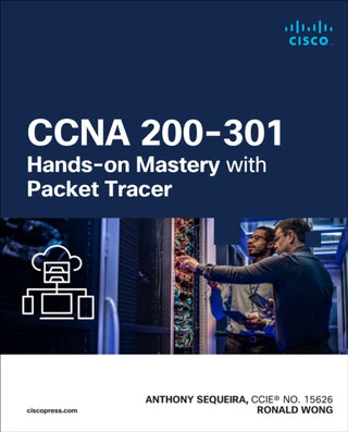 Cover image for 9780135313091 - CCNA 200-301 Hands-on Mastery with Packet Tracer