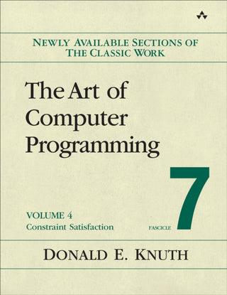 Cover image for 9780135328248 - Art of Computer Programming, Volume 4, Fascicle 7, The