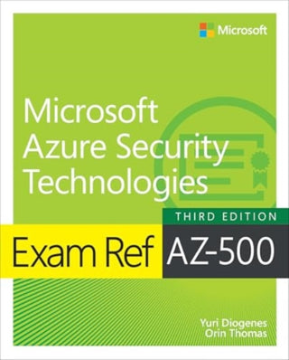 Cover image for 9780135364895 - Exam Ref AZ-500 Microsoft Azure Security Technologies