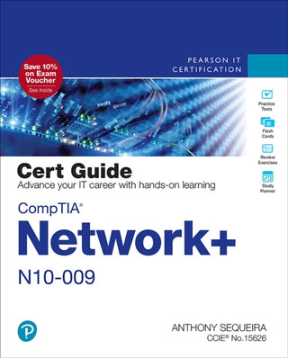 Cover image for 9780135367889 - CompTIA Network+ N10-009 Cert Guide