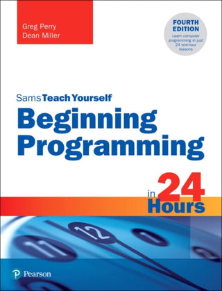 Cover image for 9780135836705 - Beginning Programming in 24 Hours, Sams Teach Yourself