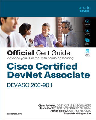 Cover image for 9780136642961 - Cisco Certified DevNet Associate DEVASC 200-901 Official Cert Guide