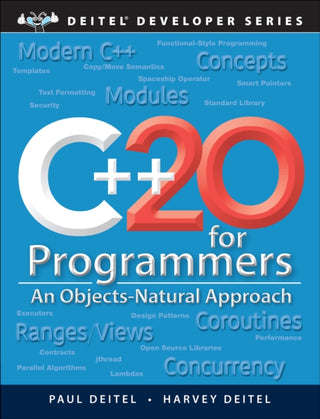 Cover image for 9780136905691 - C++20 for Programmers