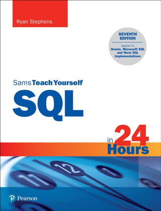 Cover image for 9780137543120 - SQL in 24 Hours, Sams Teach Yourself