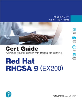 Cover image for 9780138096274 - Red Hat RHCSA 9 Cert Guide