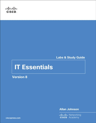 Cover image for 9780138166304 - IT Essentials Labs and Study Guide Version 8