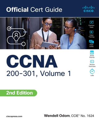 Cover image for 9780138229634 - CCNA 200-301 Official Cert Guide, Volume 1