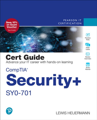 Cover image for 9780138293086 - CompTIA Security+ SY0-701 Cert Guide