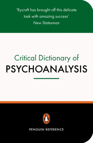 Cover image for 9780140513103 - A Critical Dictionary of Psychoanalysis