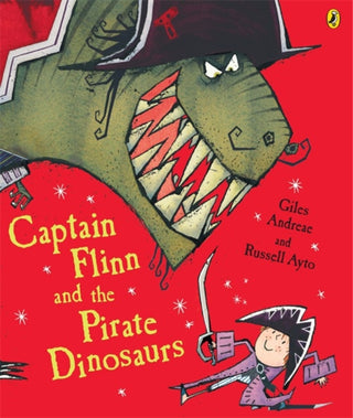 Cover image for 9780140569216 - Captain Flinn and the Pirate Dinosaurs