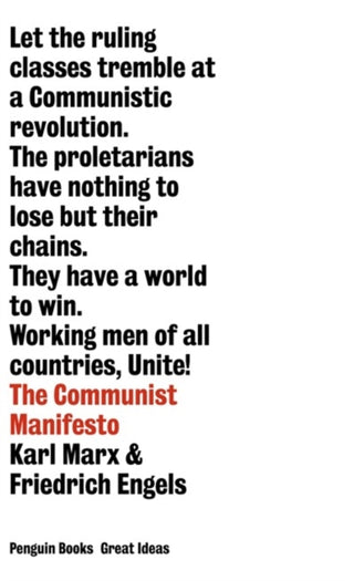 Cover image for 9780141018935 - Great Ideas Communist Manifesto