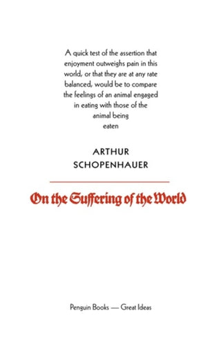 Cover image for 9780141018942 - Great Ideas On the Suffering of the World