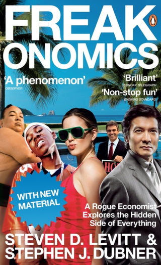 Cover image for 9780141030081 - Freakonomics