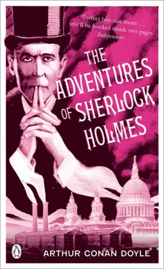 Cover image for 9780141034355 - Red Classics Adventures of Sherlock Holmes