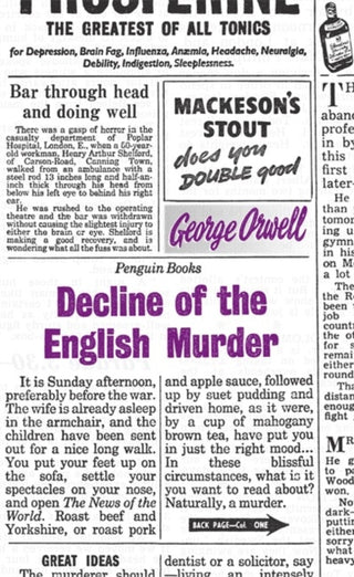 Cover image for 9780141191263 - Great Ideas Decline of the English Murder