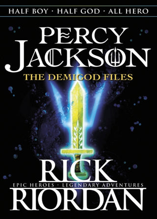 Cover image for 9780141329505 - Percy Jackson: The Demigod Files (Percy Jackson and the Olympians)