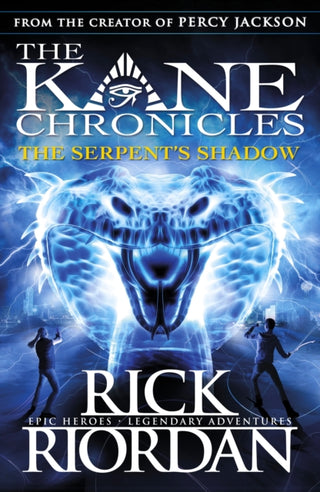 Cover image for 9780141335704 - The Serpent's Shadow (The Kane Chronicles Book 3)