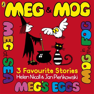 Cover image for 9780141336480 - Meg and Mog: Three Favourite Stories