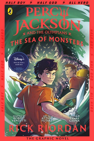 Cover image for 9780141338255 - Percy Jackson and the Sea of Monsters: The Graphic Novel (Book 2)