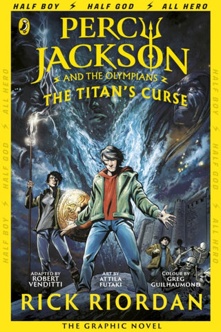Cover image for 9780141338262 - Percy Jackson and the Titan's Curse: The Graphic Novel (Book 3)