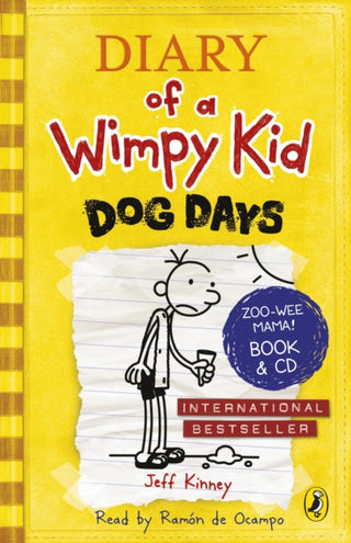 Cover image for 9780141340548 - Diary of a Wimpy Kid: Dog Days (Book 4)