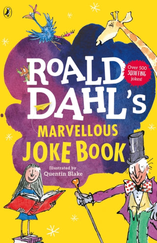 Cover image for 9780141340555 - Roald Dahl's Marvellous Joke Book