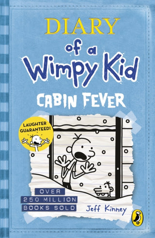 Cover image for 9780141343006 - Diary of a Wimpy Kid: Cabin Fever (Book 6)