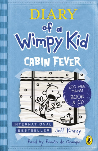 Cover image for 9780141348551 - Diary of a Wimpy Kid: Cabin Fever (Book 6)