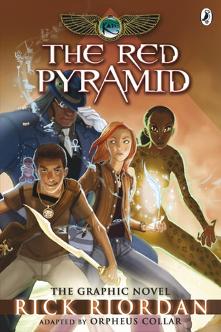 Cover image for 9780141350394 - The Red Pyramid: The Graphic Novel (The Kane Chronicles Book 1)