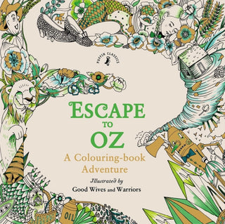 Cover image for 9780141375489 - Escape to Oz: A Colouring Book Adventure