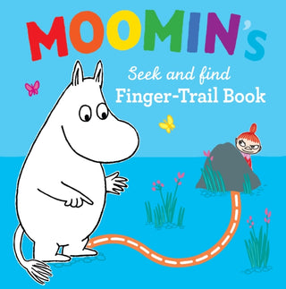 Cover image for 9780141375588 - Moomin's Seek and Find Finger-Trail book