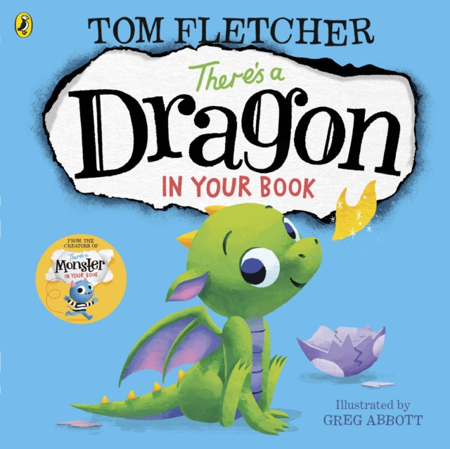 Cover image for 9780141376134 - There's a Dragon in Your Book