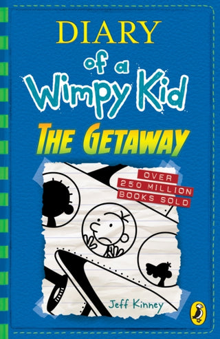 Cover image for 9780141385259 - Diary of a Wimpy Kid: The Getaway (Book 12)